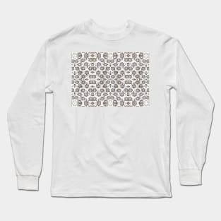 Lace Flower Ornament Long Sleeve T-Shirt